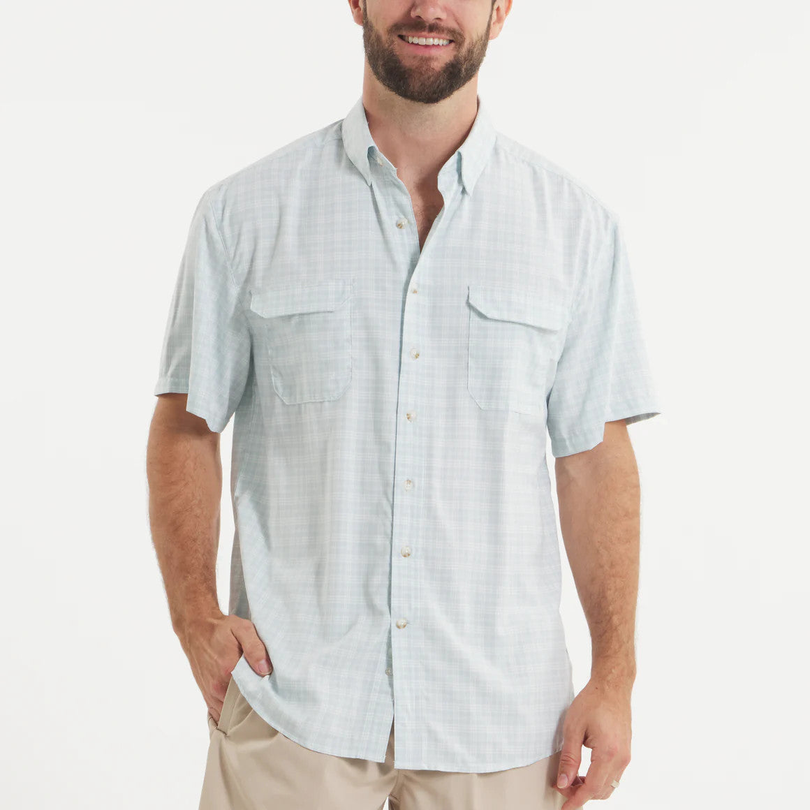 Southern Marsh Men's Merida Mar Performance Shirt - Mist Merida