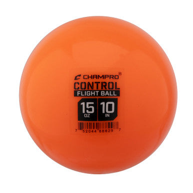 Champro 10" Control Flight Ball – 15 oz Weighted Training Ball