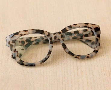 Peepers Center Stage Focus Blue Light Reading Glasses - Gray Tortoise