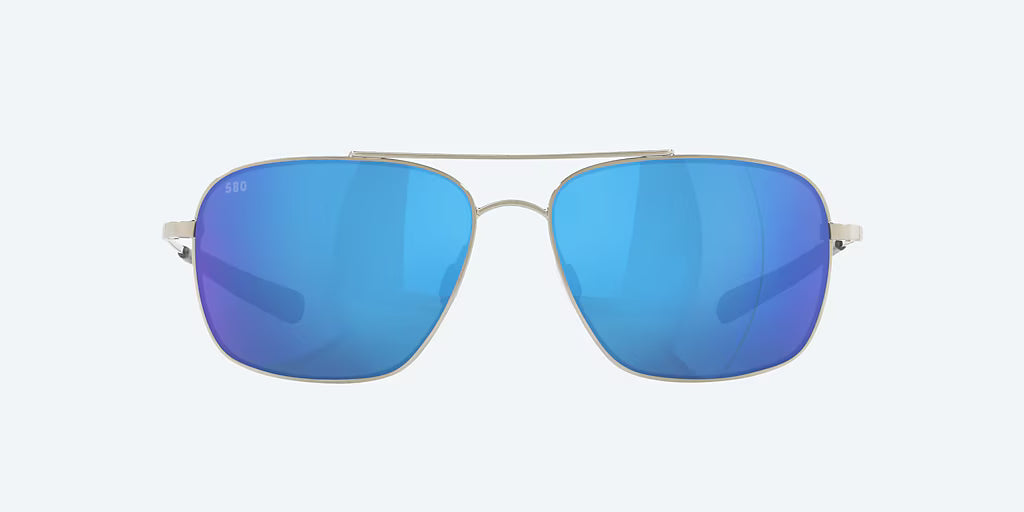 Costa Del Mar Canaveral Sunglasses - Palladium/Blue Mirror
