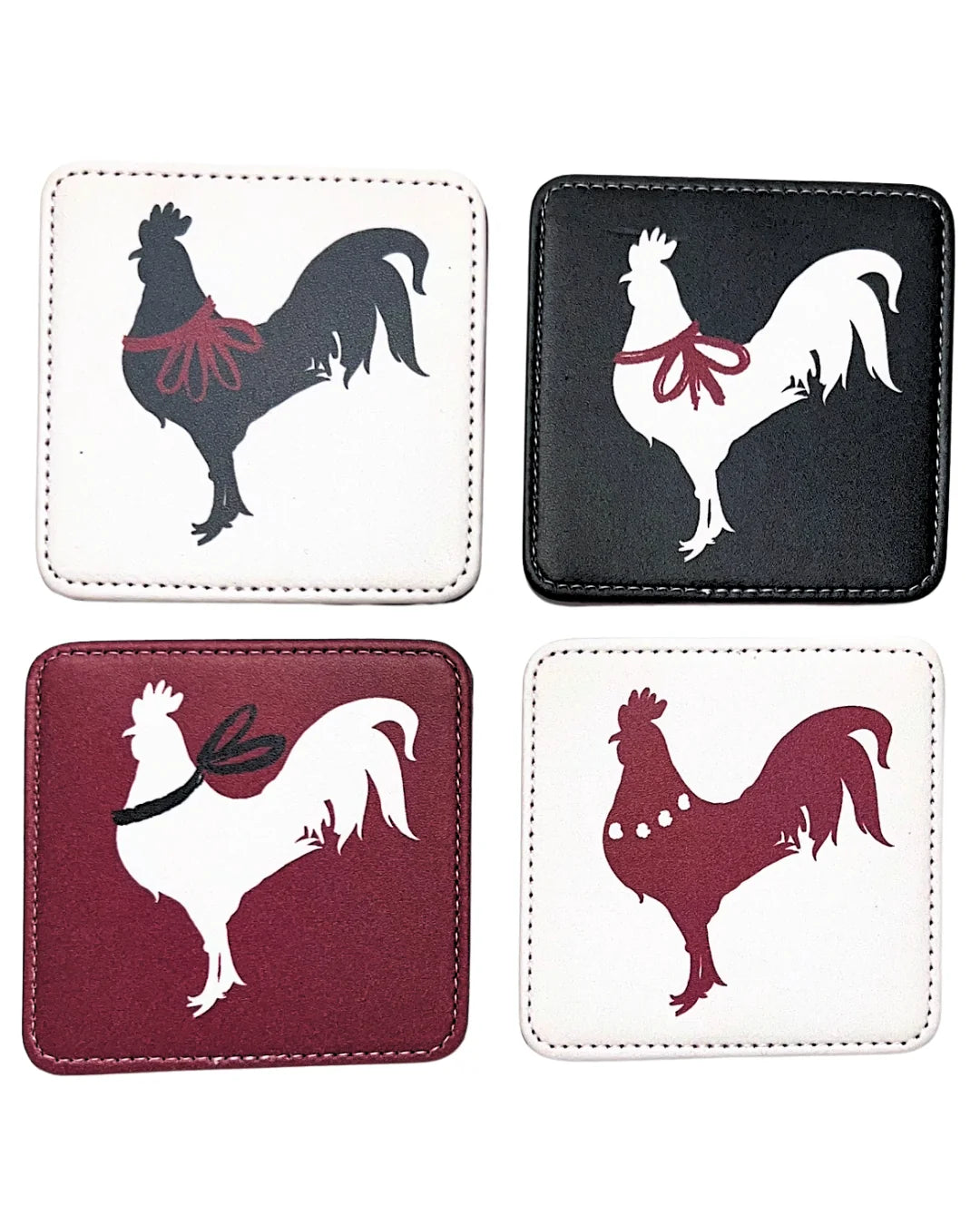 Keva Style Spirit Gamecock Coasters - Set of 4