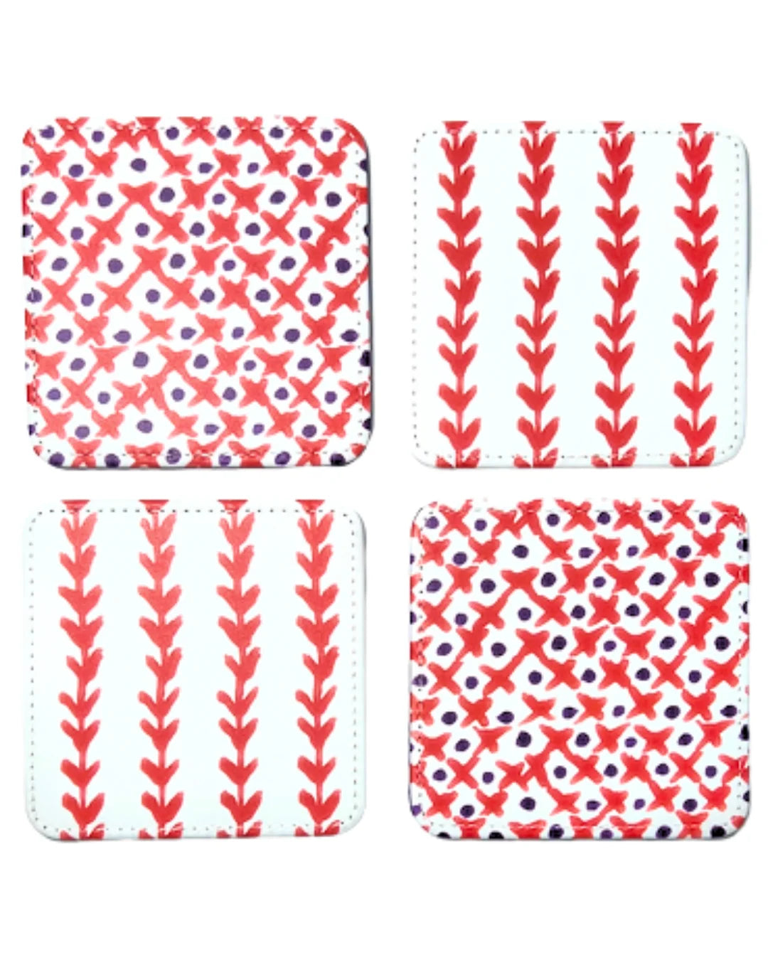 Keva Style Tiger in Orange Game Day Coasters - Set of 4