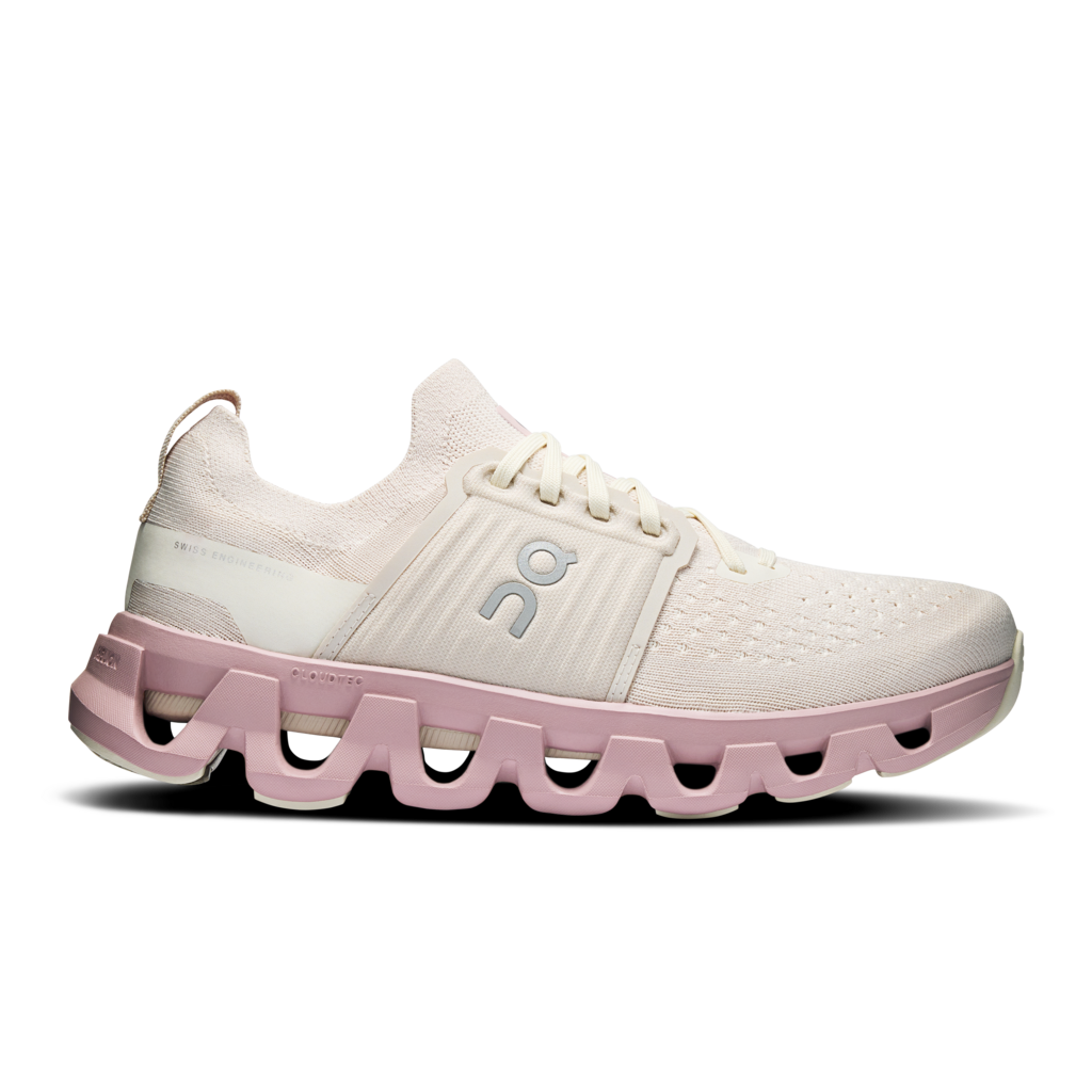 On Women's Cloudswift 4 Running Shoes - Pearl/Mauve