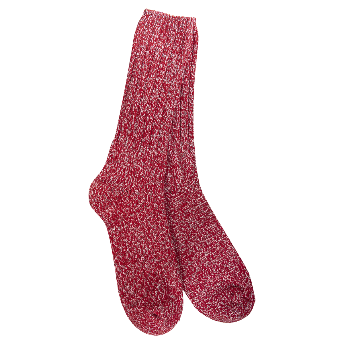World's Softest Socks 1902 Metro Ragg Crew - Crimson