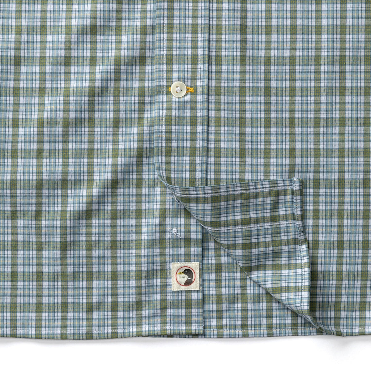 Duck Head Men's Performance Poplin Sport Shirt