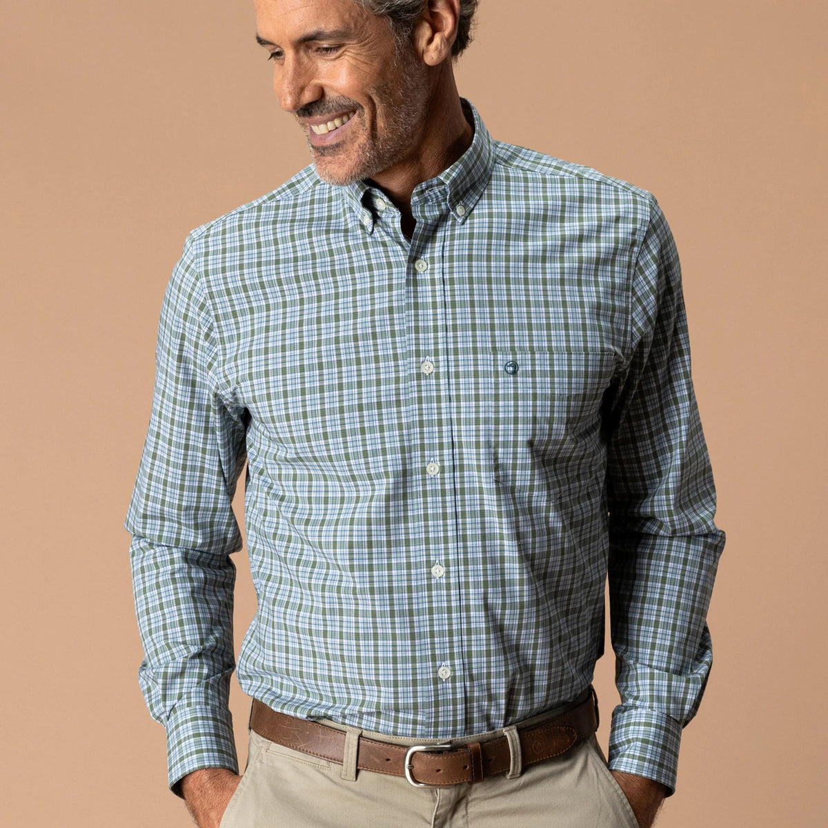 Duck Head Men's Performance Poplin Sport Shirt
