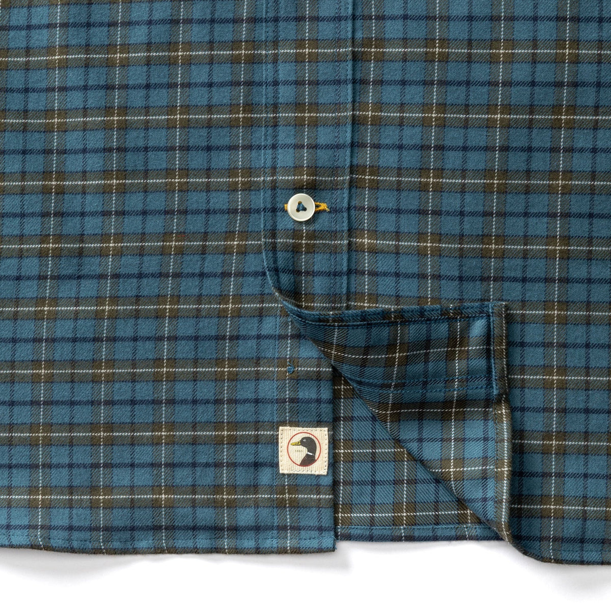 Duck Head Men's Wexler Cotton Flannel Sport Shirt