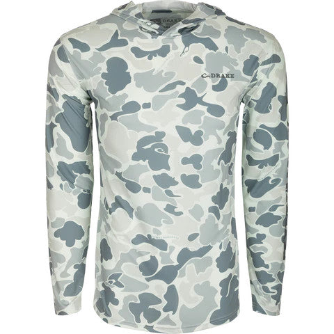 Drake Performance Hoodie - Old School Grey