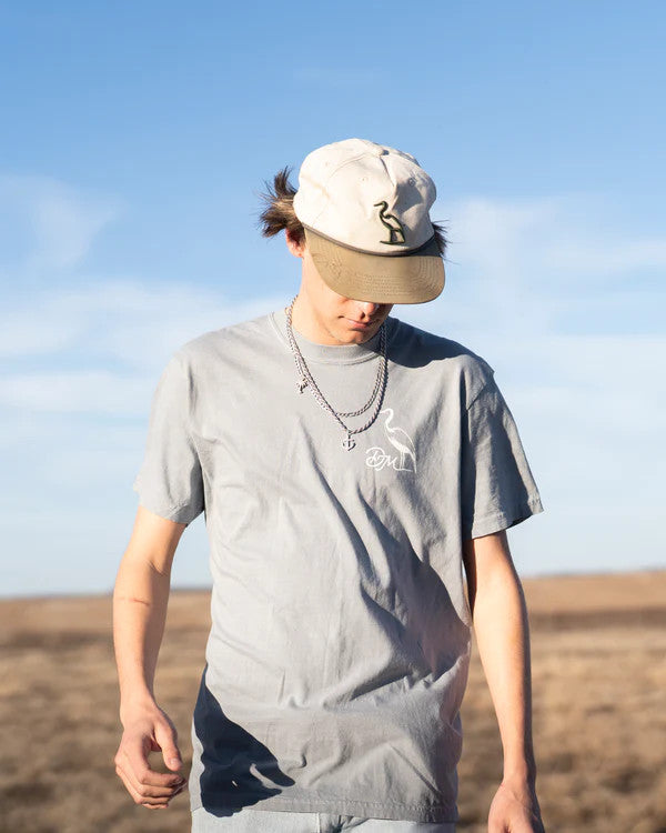 Dirty Marsh Outfitters Men's Fish Camp Essentials Tee - Grey