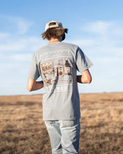 Dirty Marsh Outfitters Men's Fish Camp Essentials Tee - Grey