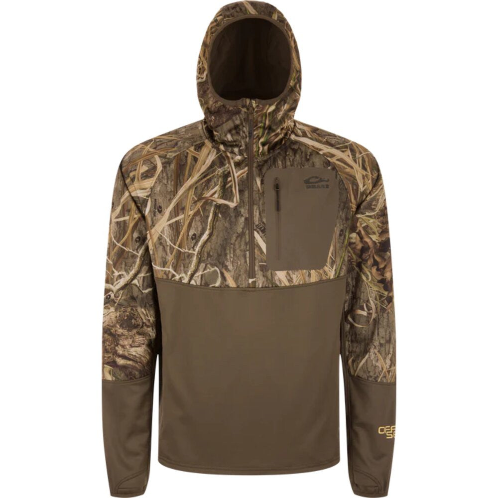 Drake MST Offset 2.0 Half Zip Hoodie - Shadow Grass Habitat