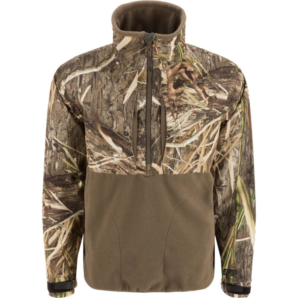 Drake MST CommandXT Eqwader Half Zip Jacket - SHadow Grass Habitat