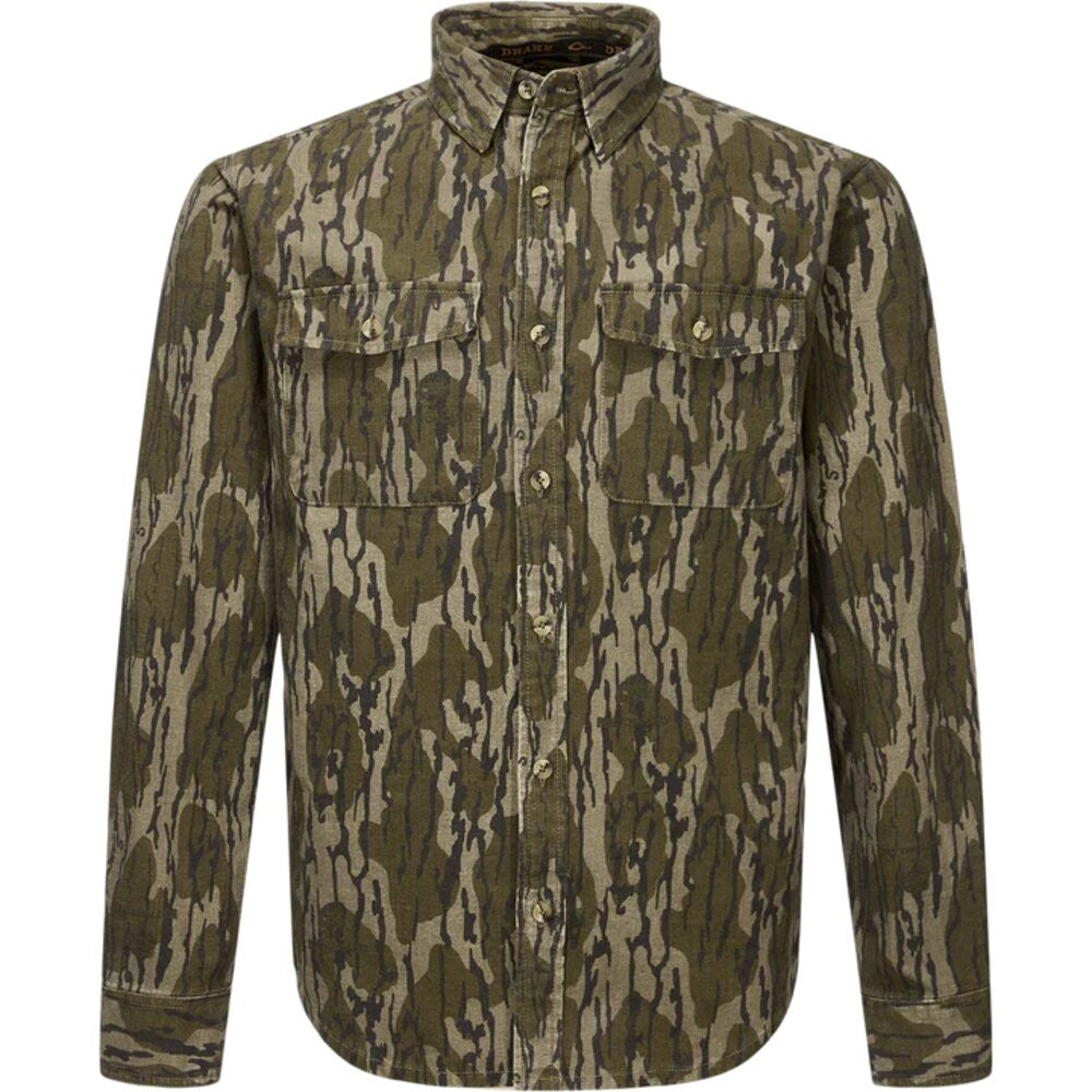 Drake Men's Throwback 80 Button Down Shirt - Original Bottomland