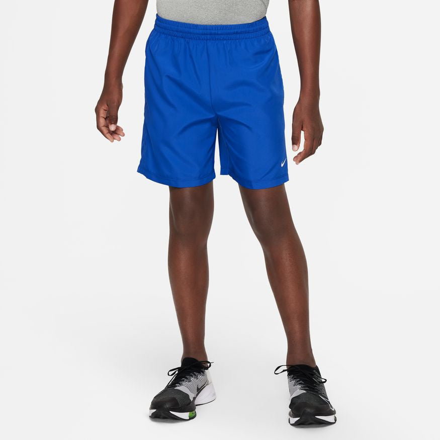 Nike Dri-FIT Multi+ Big Kids' (Boys') Training Shorts- Game Royal/White
