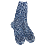 World's Softest Socks Weekend Feather Crew - Denim