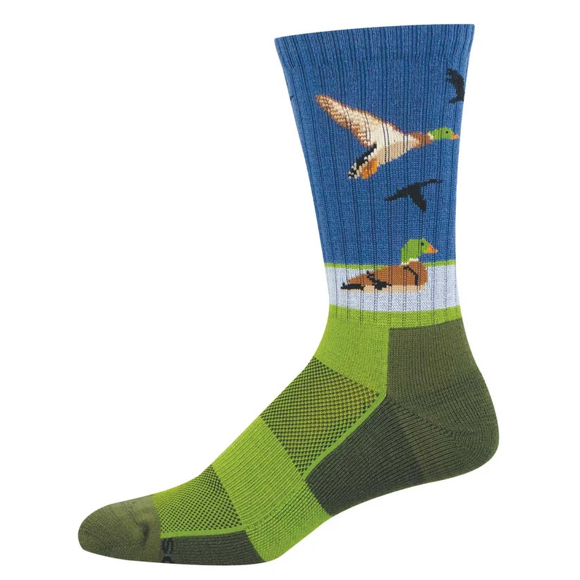 Socksmith Ducks on a Pond Wool Blend Socks