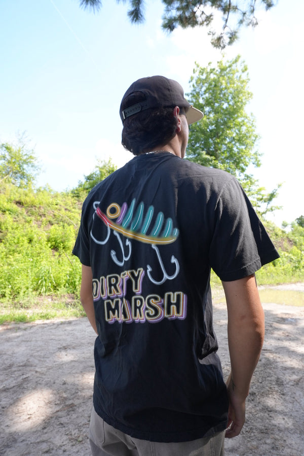 Dirty Marsh Men's Jittabuggg Logo Tee - Black