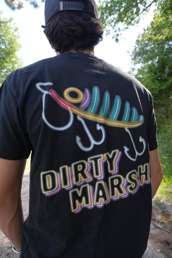 Dirty Marsh Men's Jittabuggg Logo Tee - Black