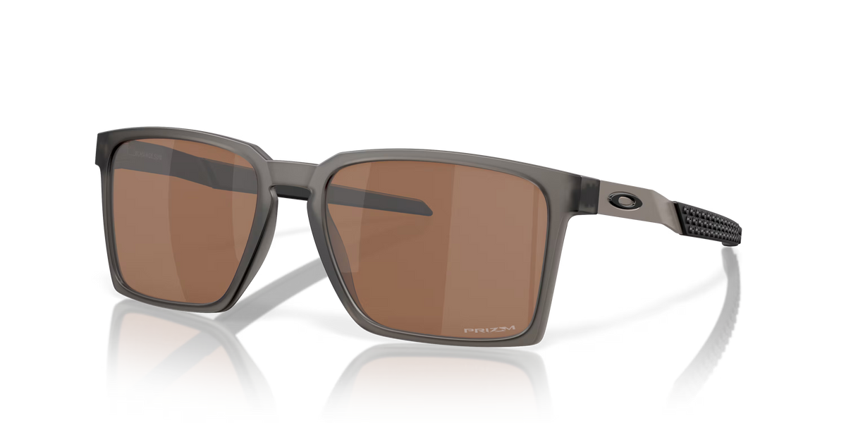 Oakley Exchange Sun Sunglasses - Satin Grey Smoke/Prizm Tungsten