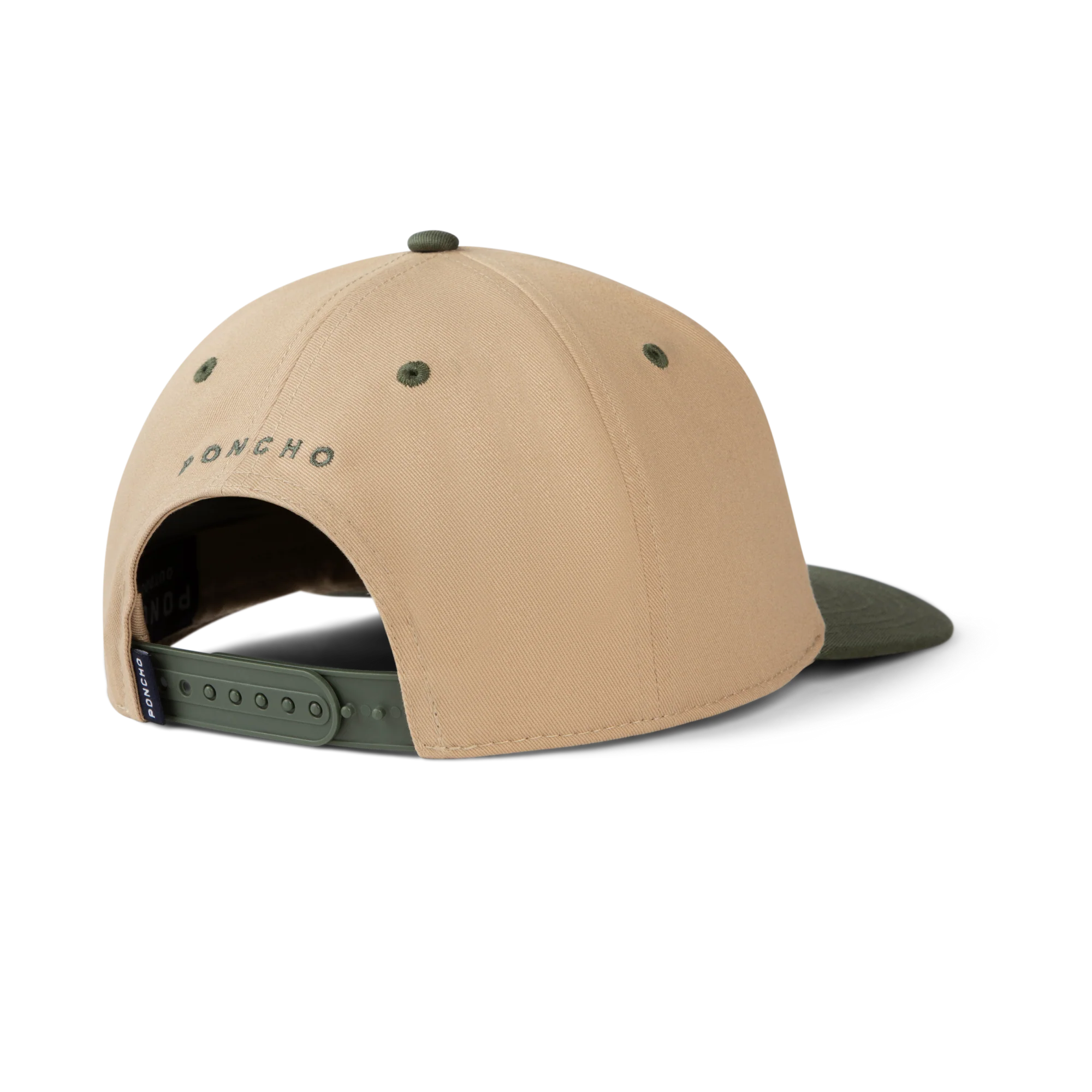 Poncho Men's Eagle and Trout Hat - Tan Eagle and Trout