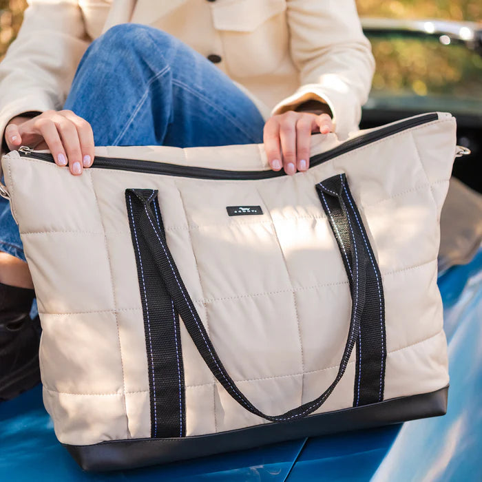 TRIPLE ADVISOR TRAVEL BAG PUTTY