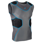 Champro Bull Rush Compression Shirt - Grey