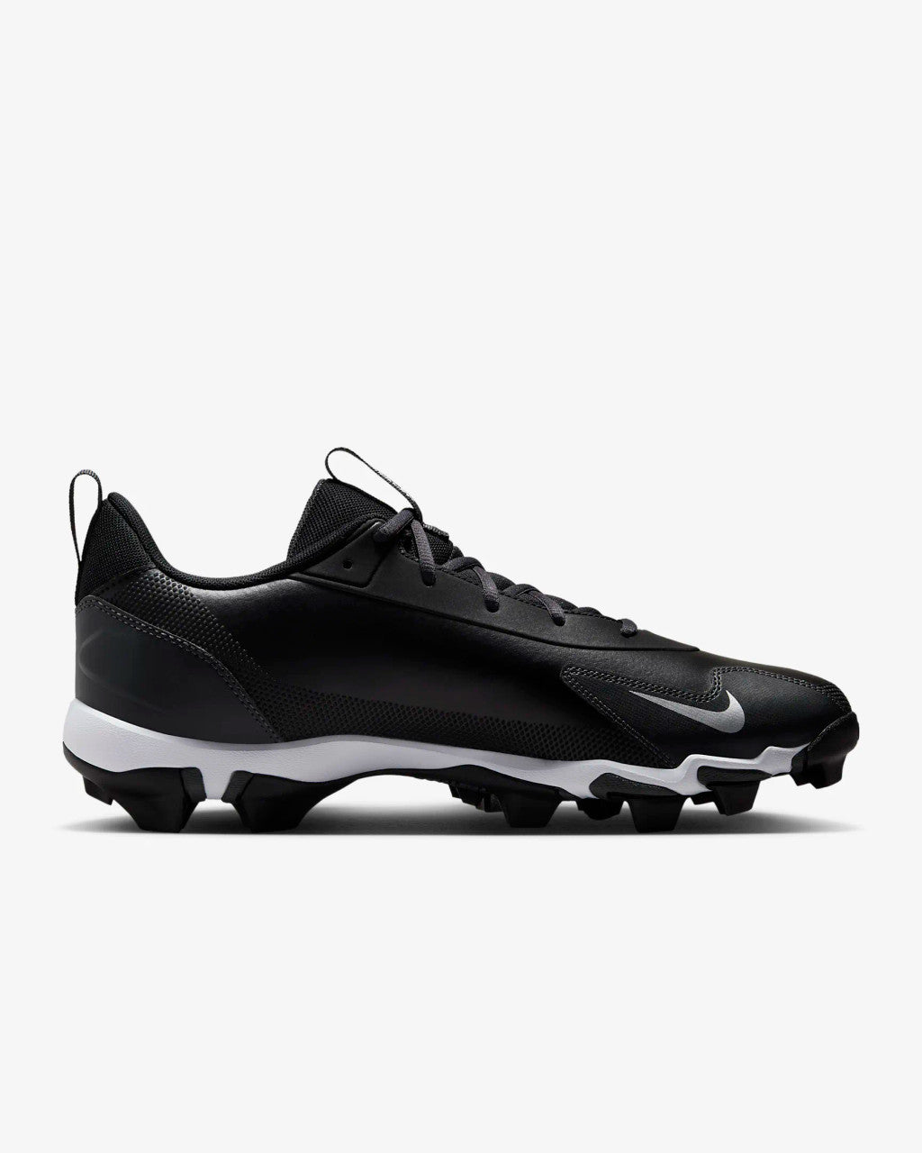 Nike Force Trout 9 Keystone Baseball Cleats - Black/Anthracite/White/Metallic Silver
