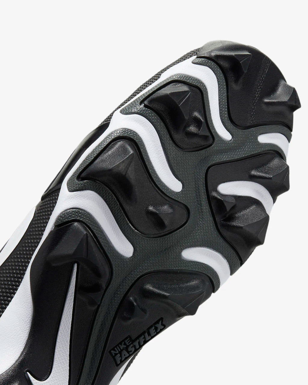 Nike Force Trout 9 Keystone Baseball Cleats - Black/Anthracite/White/Metallic Silver