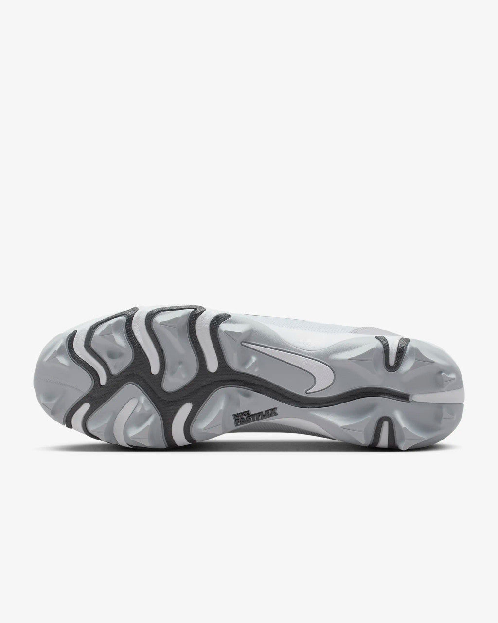 Nike Force Trout 9 Keystone Baseball Cleats - Pure Platinum/Wolf Grey/Black/White