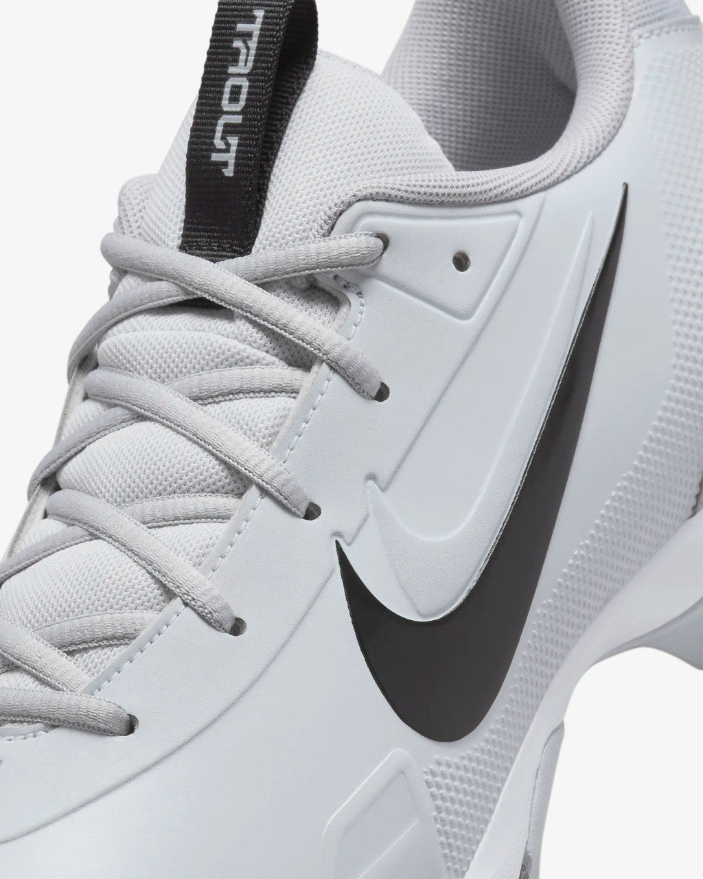 Nike Force Trout 9 Keystone Baseball Cleats - Pure Platinum/Wolf Grey/Black/White