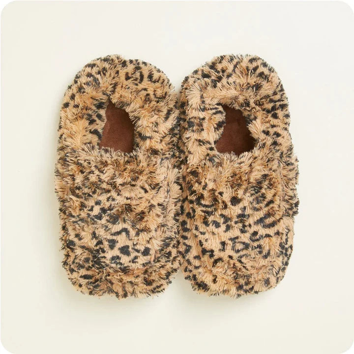 Warmies Leopard Slippers V2