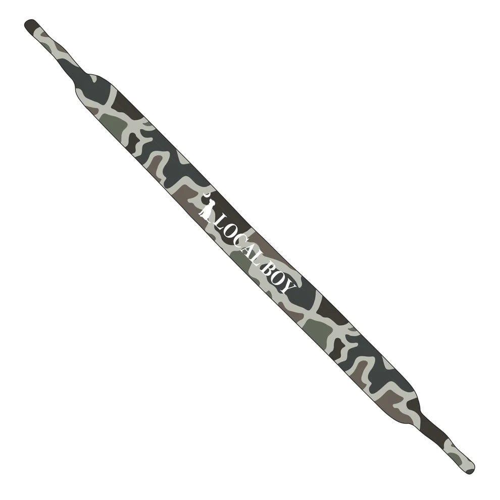 Local Boy Sunglass Strap - Dog & Moon Camo