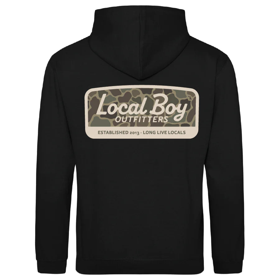 Local Boy Youth Brushwood Hoodie - Brush Camo Mark