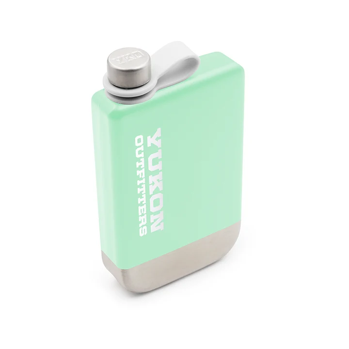 Yukon Outfitters 9oz Highline Flask - Mint