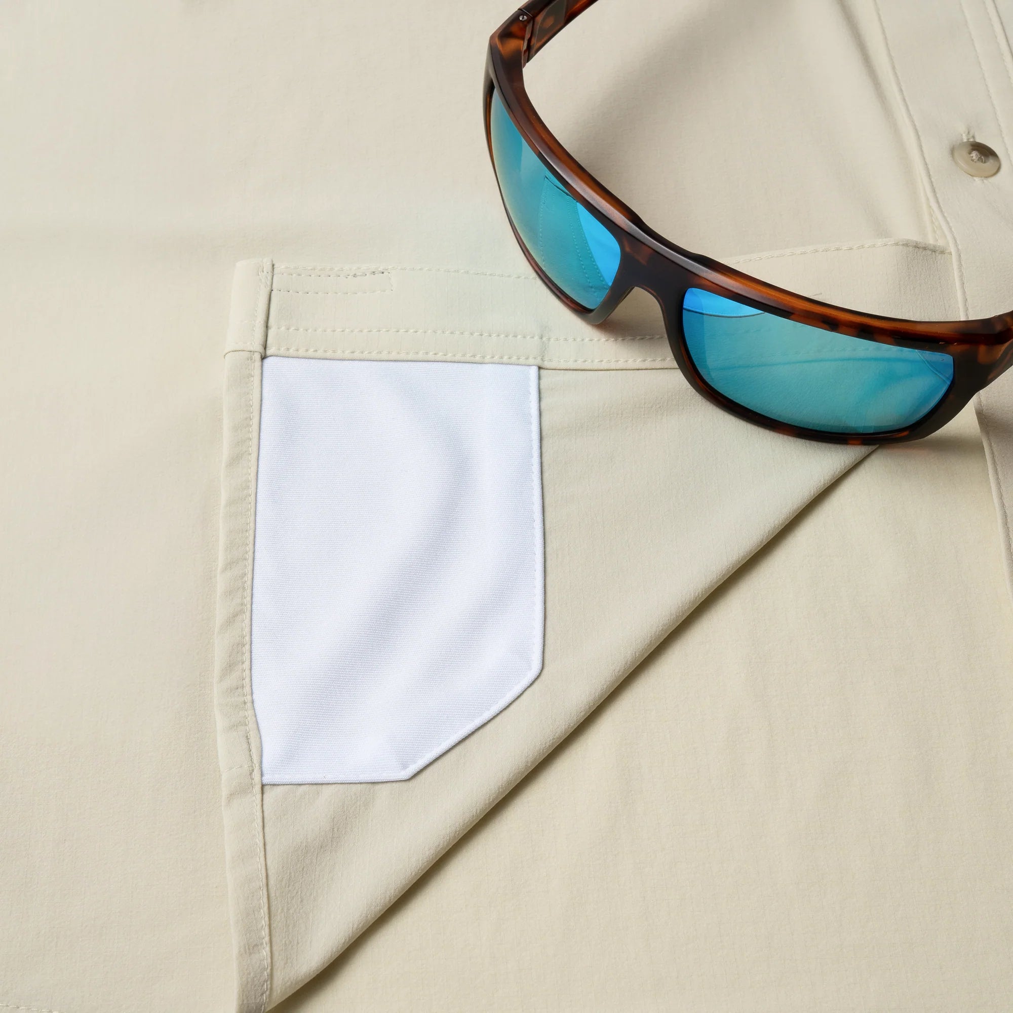 Poncho Men's The Thomasville - Tan with Blaze Patch