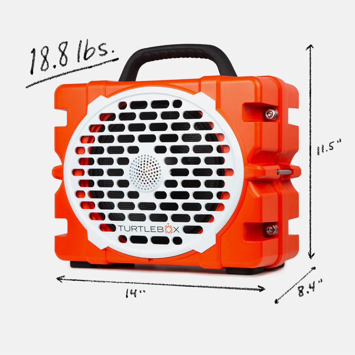 Turtlebox Grande - Orange