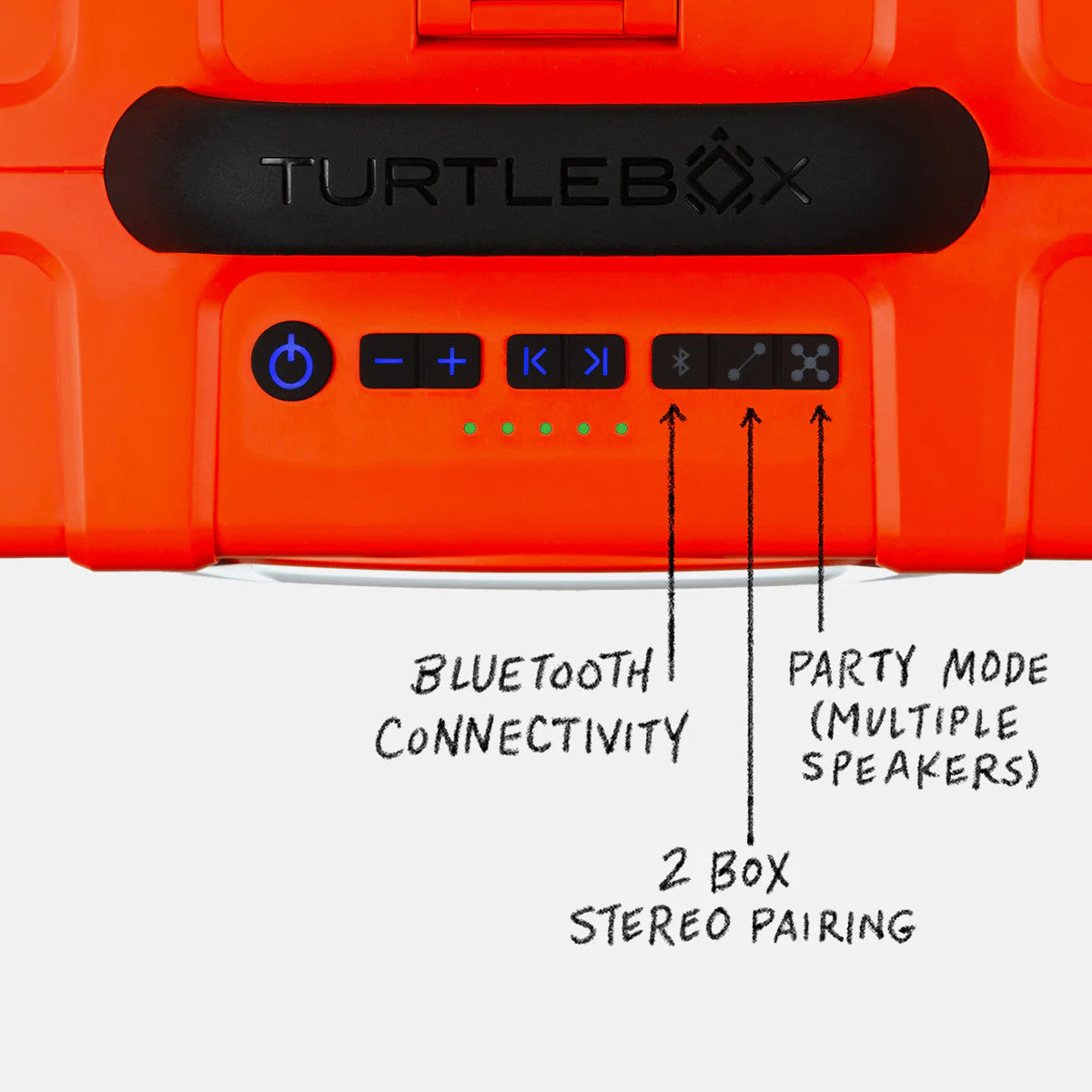 Turtlebox Grande - Orange