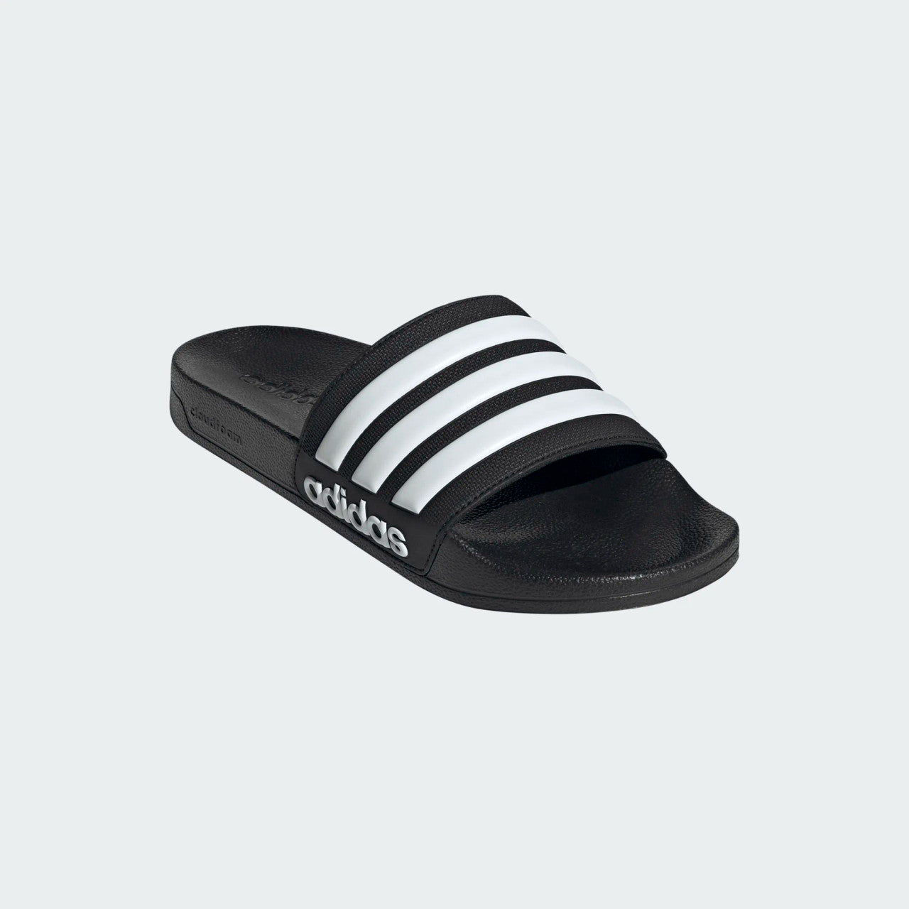 Adidas Adilette Shower Slides - Black/White