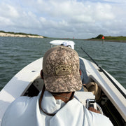 Poncho Men's The Game Hat - Dark South Zone Camo Hat
