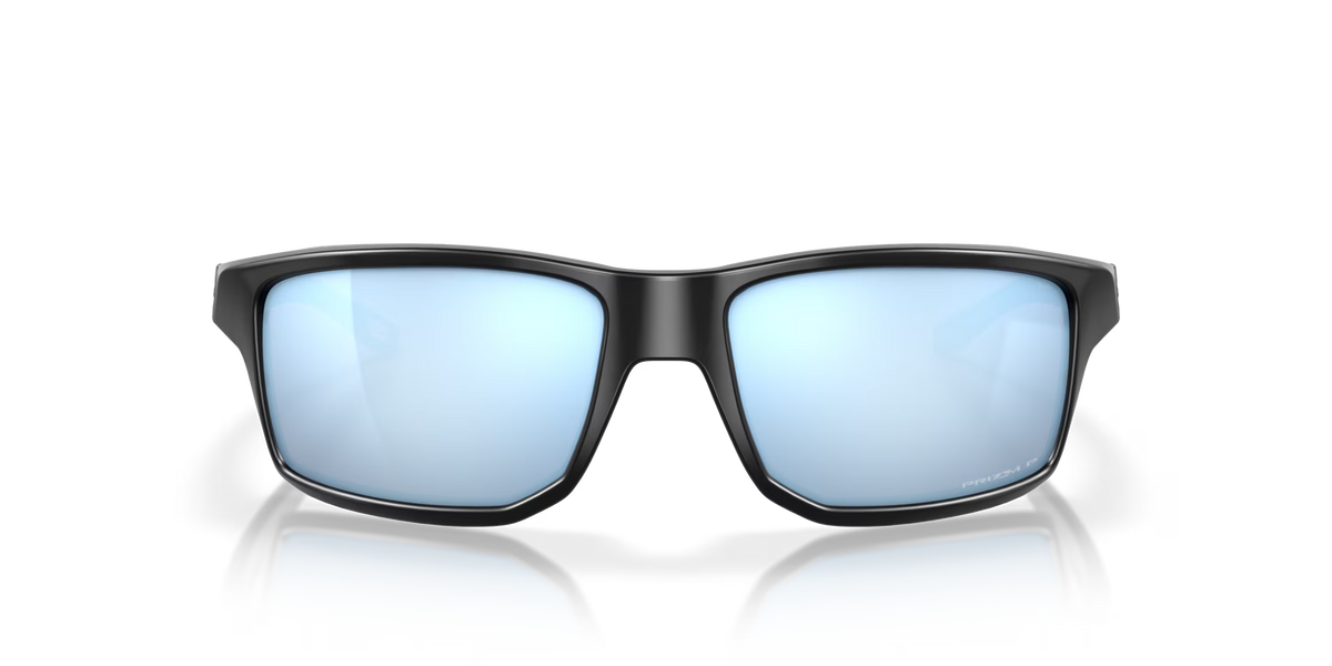Oakley Gibston Polarized Sunglasses - Matte Black/Prizm Deep Water