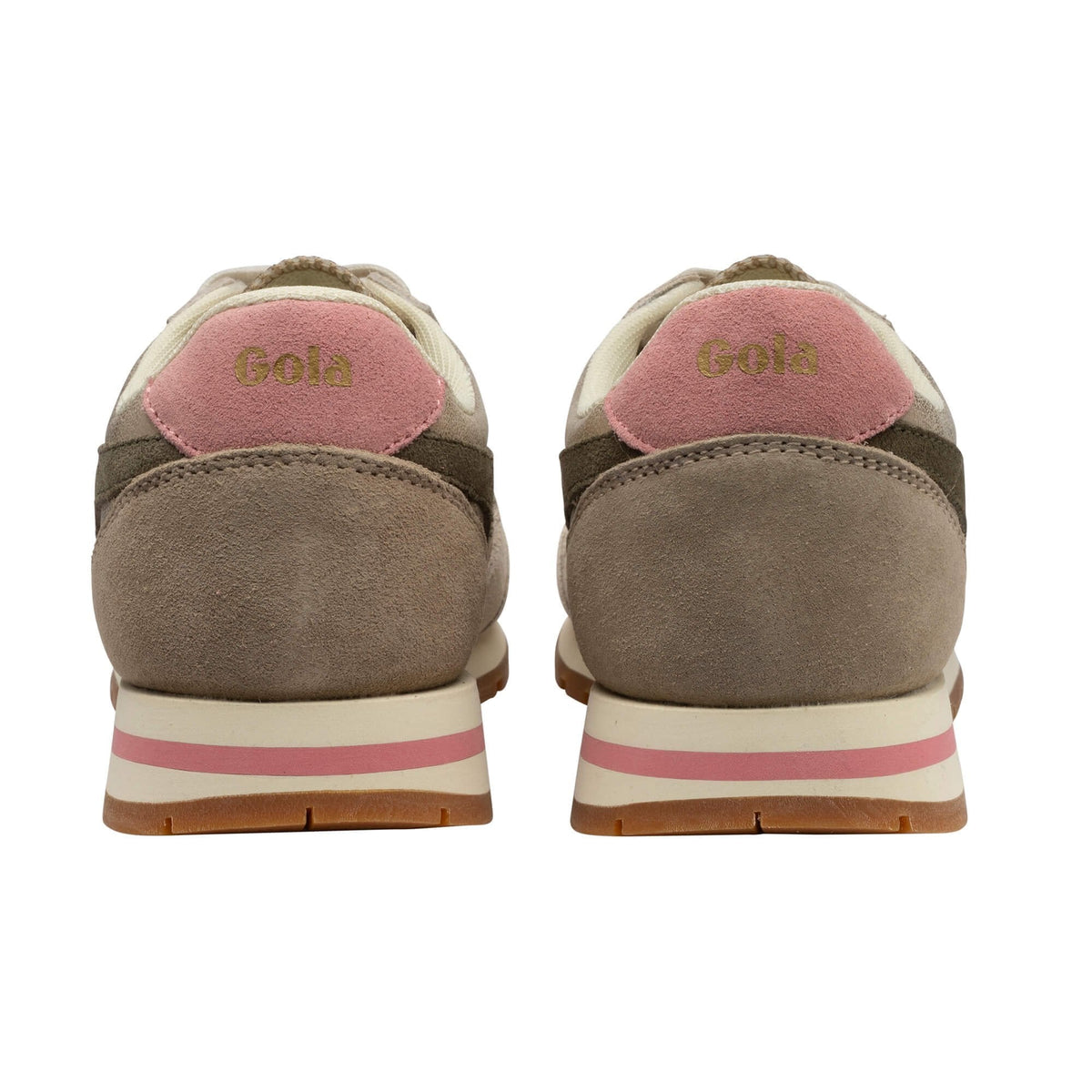 Gola Women's Daytona Blaze Sneakers - Gold/Khaki/Coral