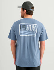 Huk Men's Born Wave Tee - Stormy Blue