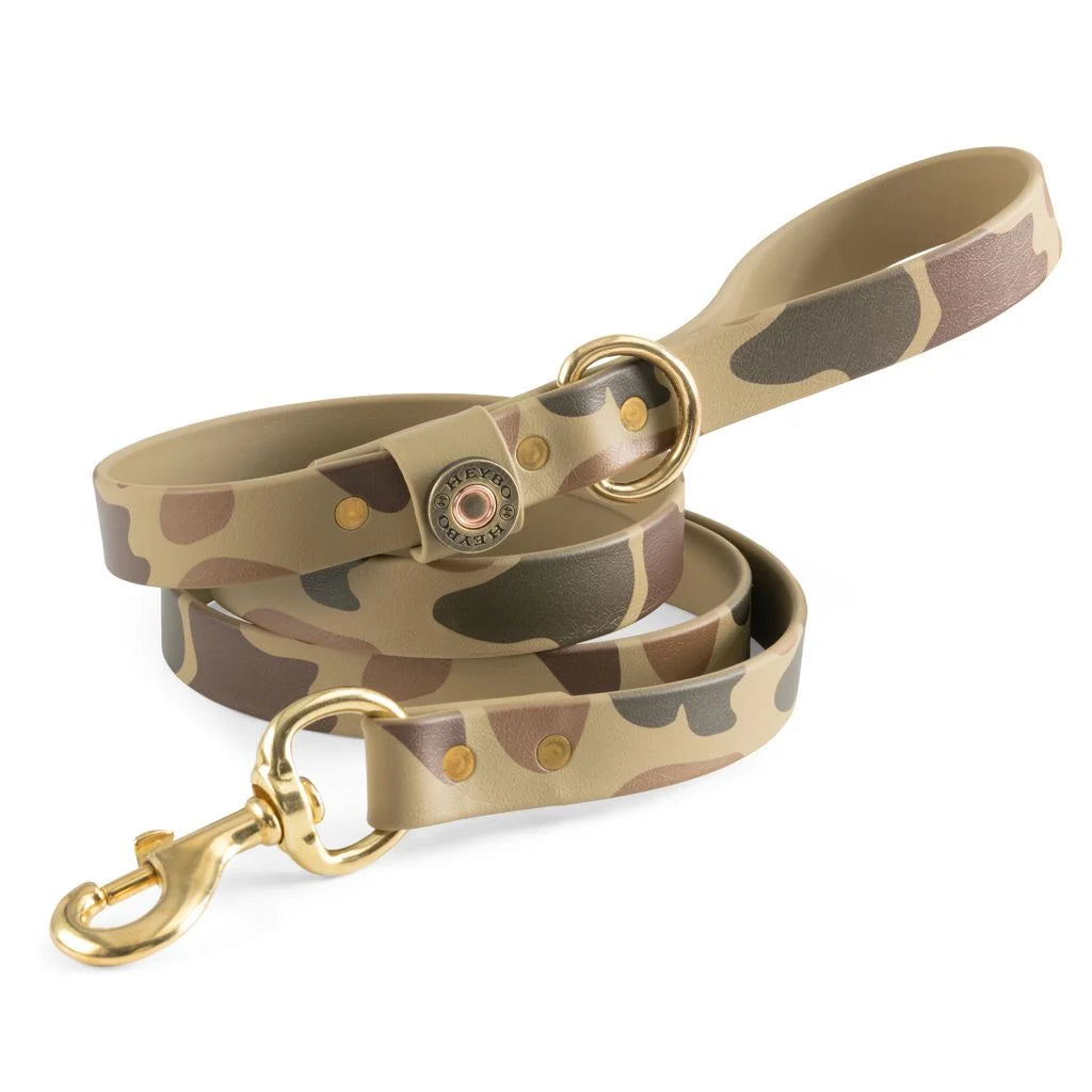 Heybo Biothane Dog Leash - Traditions Camo