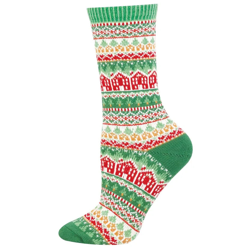 SockSmith Home for the Holidays - Green
