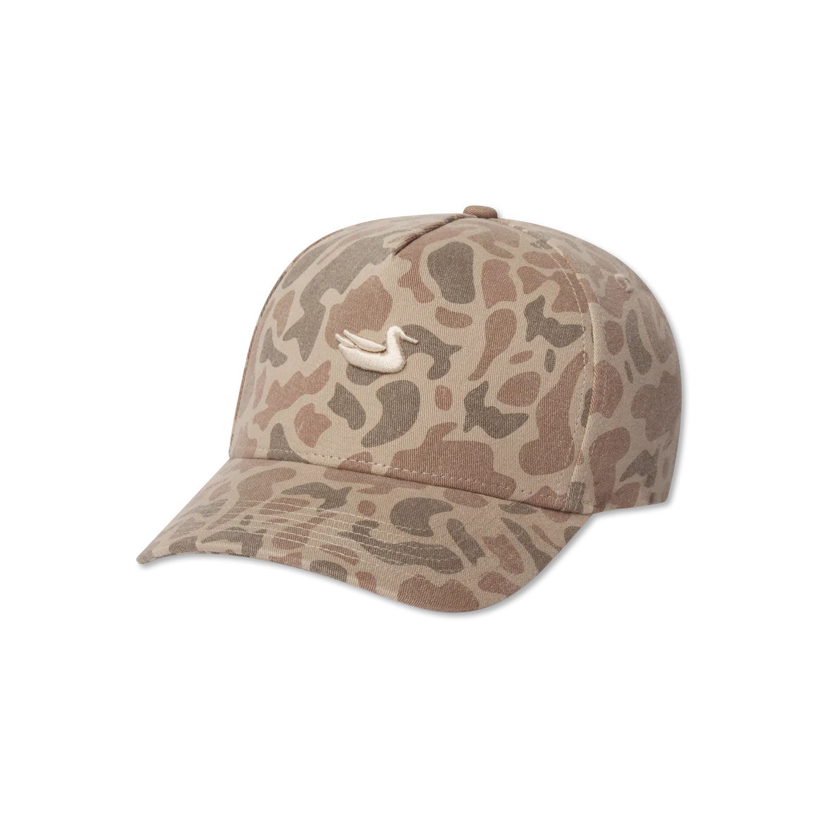 Southern Marsh Midland Vintage Camo Hat - Field Khaki Camo