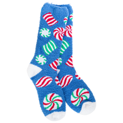 World's Softest Socks Cozy Crew Holiday - Hard Candy