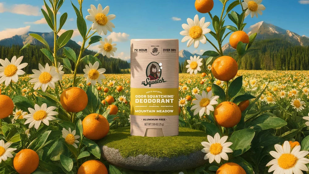 Dr. Squatch Men's Mountain Meadow Deodorant
