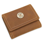 Heybo Men's Leather Trifold Wallet - Brown
