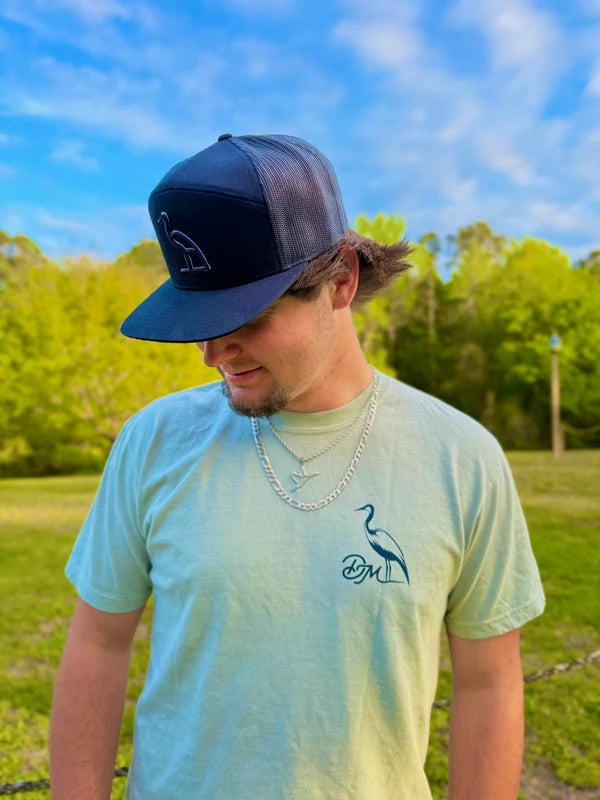 Dirty Marsh Men's Shoreline Badge Tee