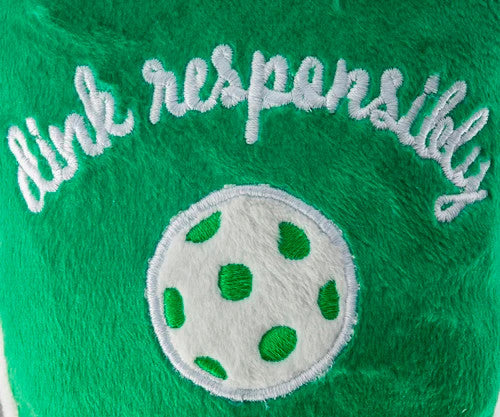 Haute Diggity Dog Green Stripe Pickleball Paddle